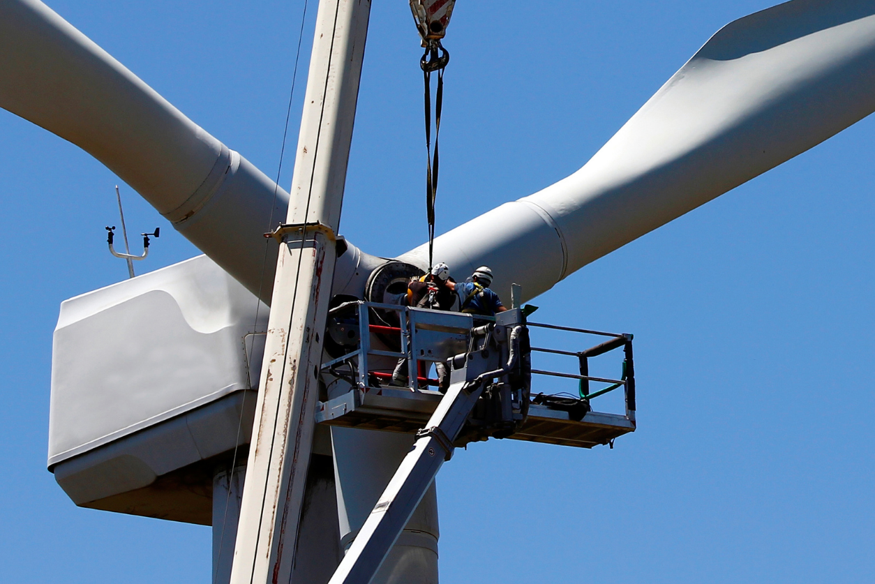 Technicien de maintenance des parcs éoliens